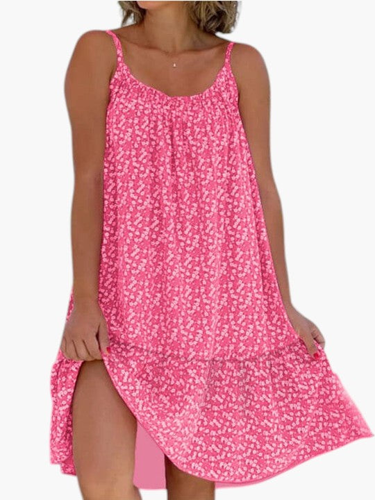 Rosalie | Robe Courte Fluide à Imprimé Délicat