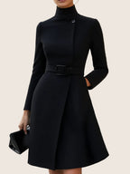 Camille | Robe Col Montant