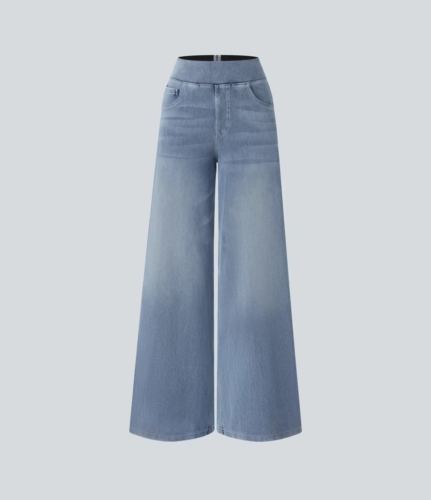 Evie | Pantalon Élastique Taille Haute