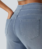 Evie | Pantalon Élastique Taille Haute