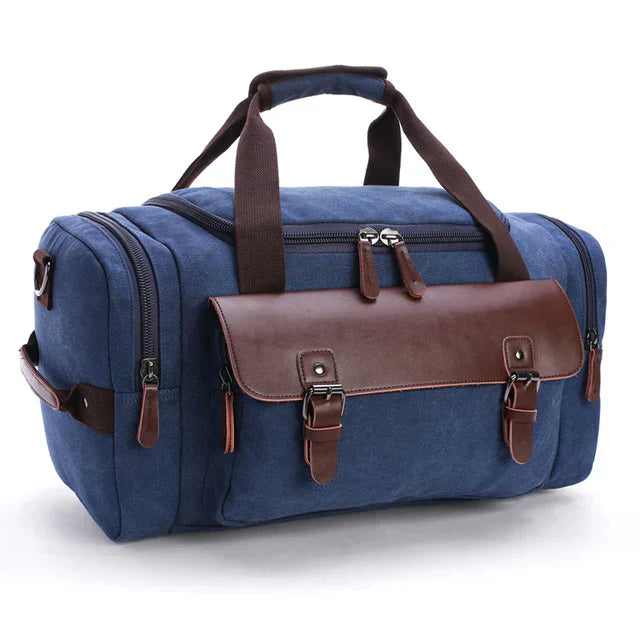 Laurens grote heren tas – limited edition reistas met vintage look en veel opbergruimte