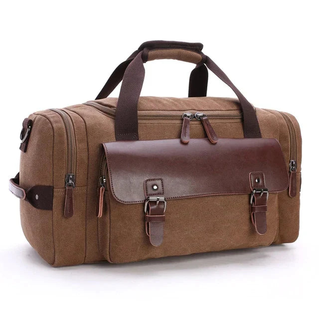 Laurens grote heren tas – limited edition reistas met vintage look en veel opbergruimte