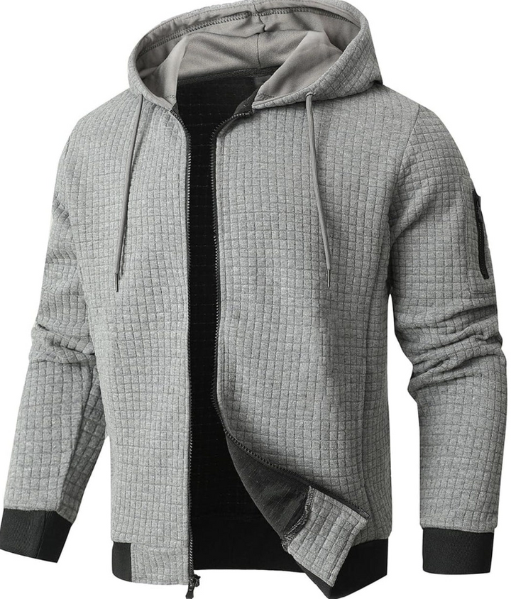 Leopold Engineered Warmth Hoodie – Herenhoodie met Isolatie & Modern Design