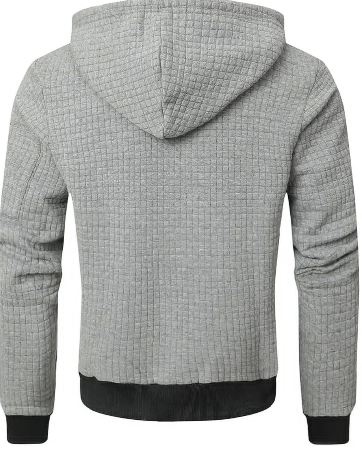 Leopold Engineered Warmth Hoodie – Herenhoodie met Isolatie & Modern Design