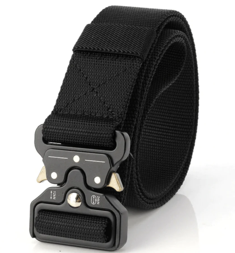 Tactische riem voor heren – MOLLE draagriem met metalen gesp van duurzaam nylon