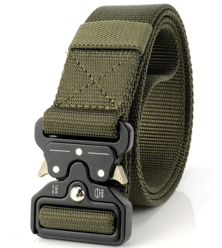 Tactische riem voor heren – MOLLE draagriem met metalen gesp van duurzaam nylon