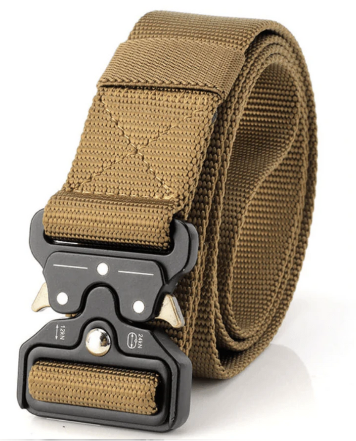 Tactische riem voor heren – MOLLE draagriem met metalen gesp van duurzaam nylon