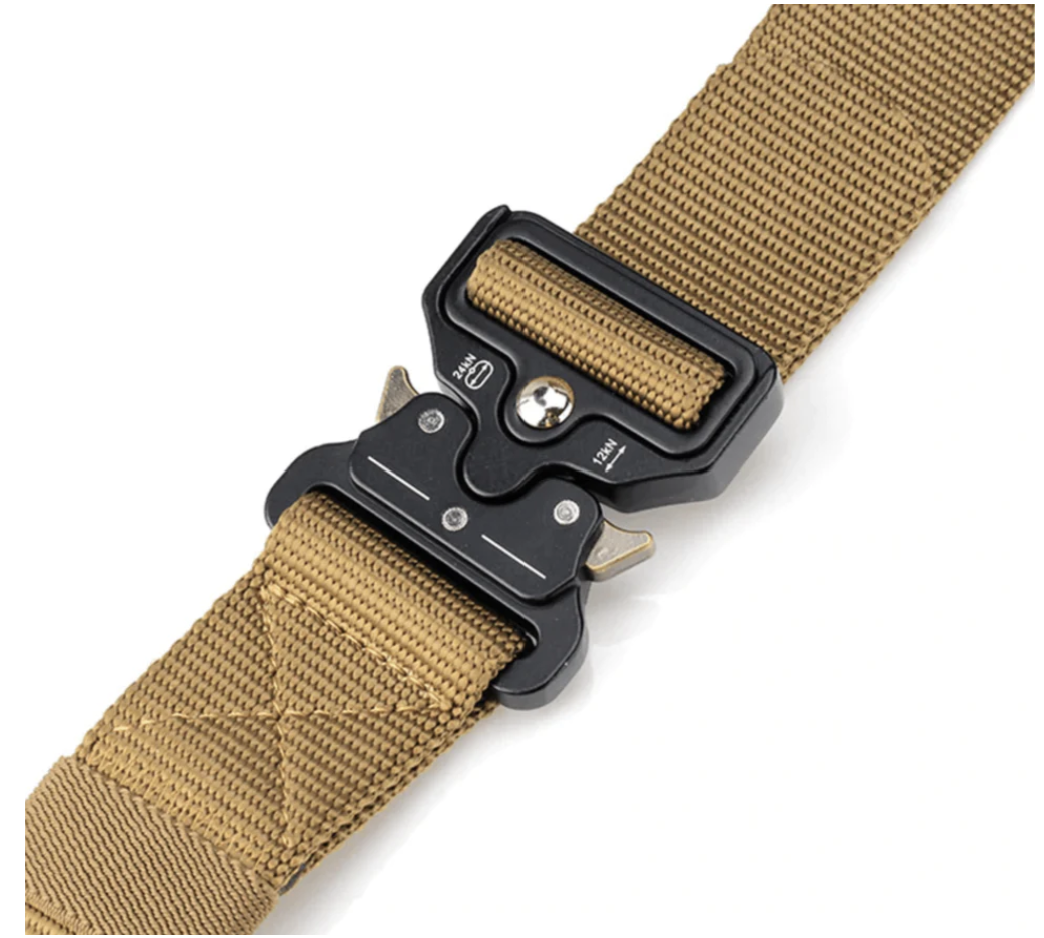 Tactische riem voor heren – MOLLE draagriem met metalen gesp van duurzaam nylon