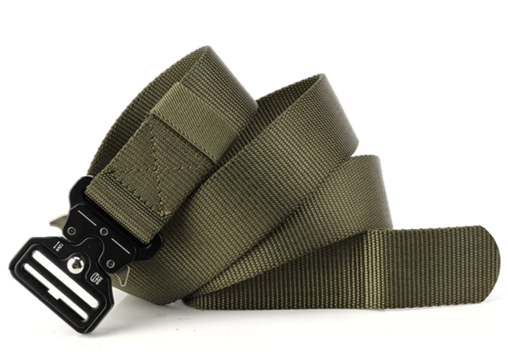 Tactische riem voor heren – MOLLE draagriem met metalen gesp van duurzaam nylon