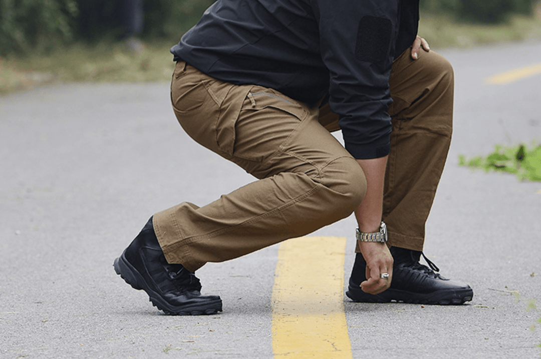 Martijn heren outdoor broek – ademende lange broek met zakken en relaxte pasvorm