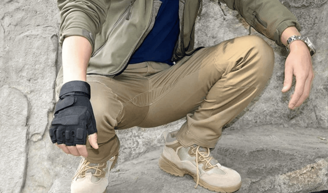 Martijn heren outdoor broek – ademende lange broek met zakken en relaxte pasvorm