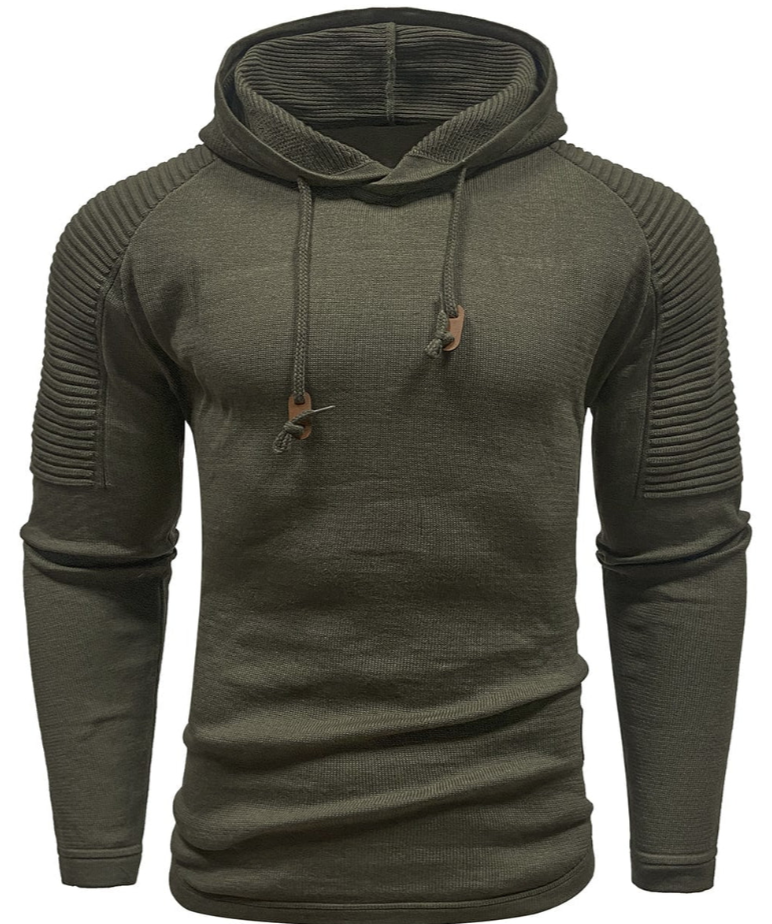 Oswald Herenhoodie – Comfortabele Hoodie met Trekkoorden en Moderne Pasvorm