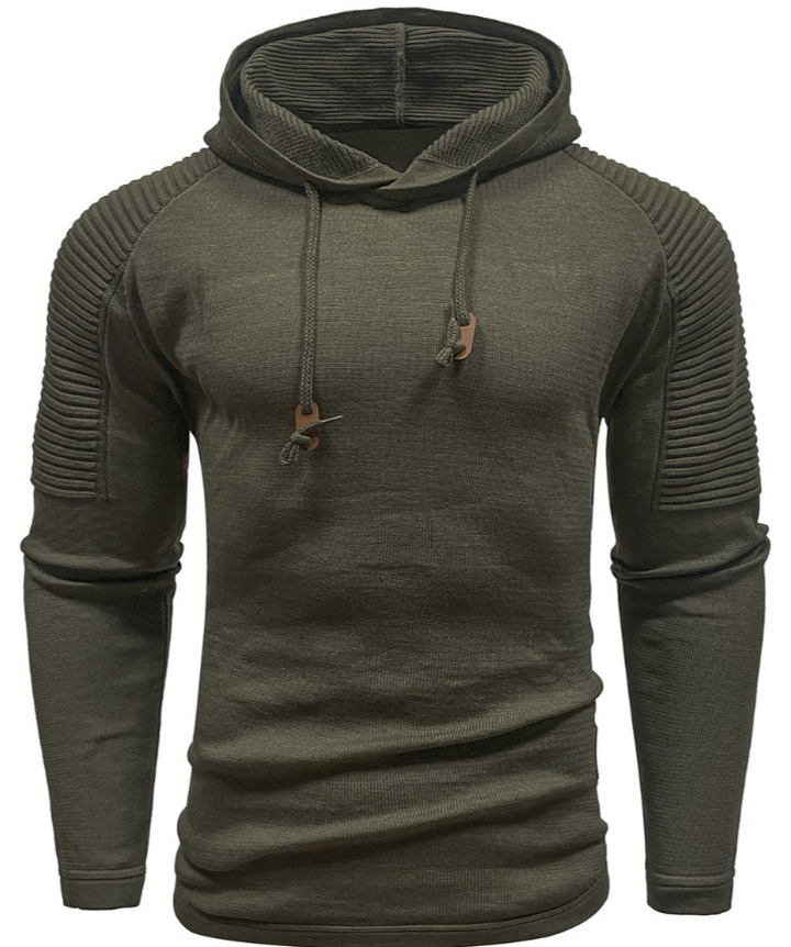 Oswald Herenhoodie – Comfortabele Hoodie met Trekkoorden en Moderne Pasvorm