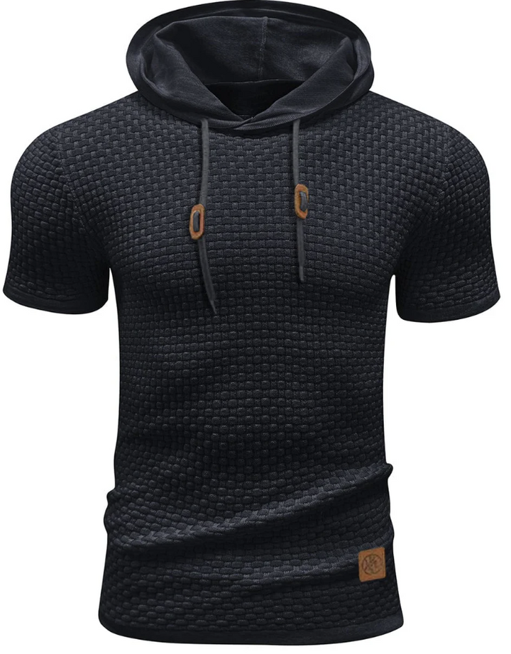 Rainier Phantom Hoodie heren – korte mouwen, lichtgewicht en casual sportdesign