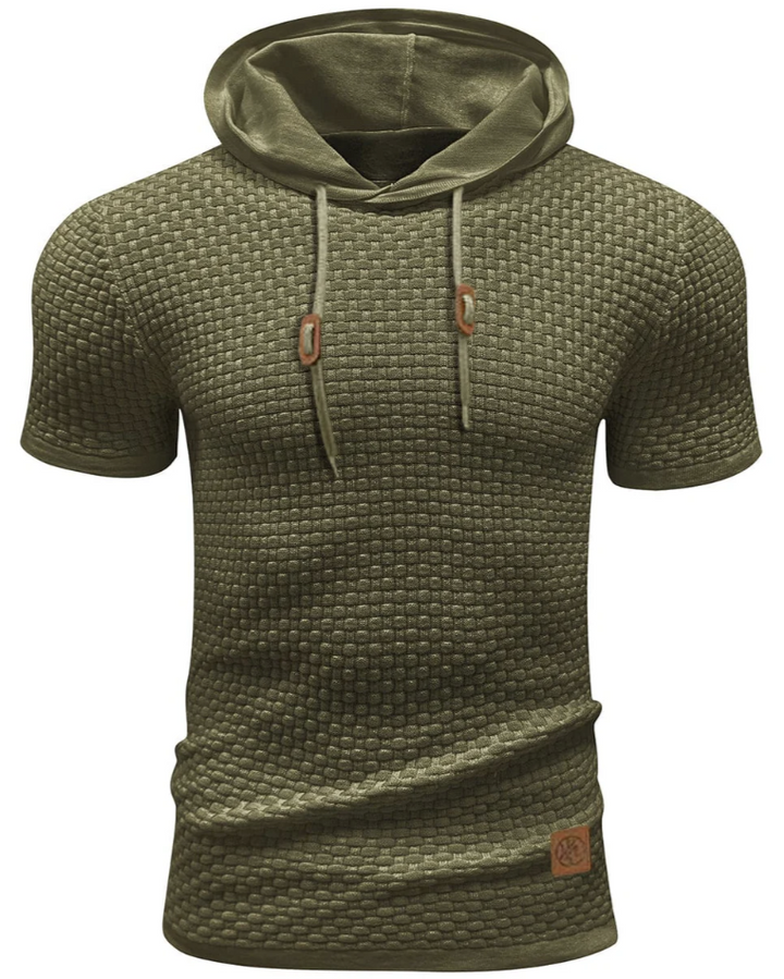 Rainier Phantom Hoodie heren – korte mouwen, lichtgewicht en casual sportdesign