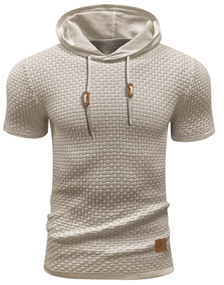 Rainier Phantom Hoodie heren – korte mouwen, lichtgewicht en casual sportdesign