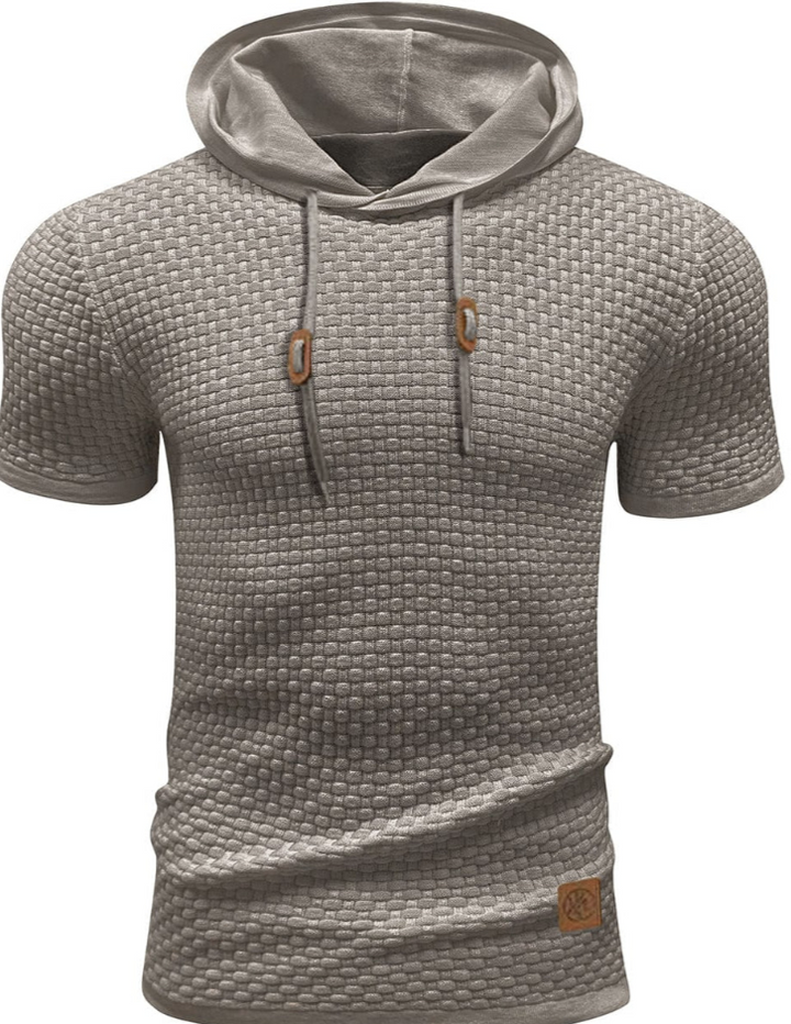 Rainier Phantom Hoodie heren – korte mouwen, lichtgewicht en casual sportdesign