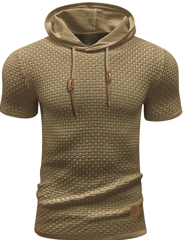 Rainier Phantom Hoodie heren – korte mouwen, lichtgewicht en casual sportdesign