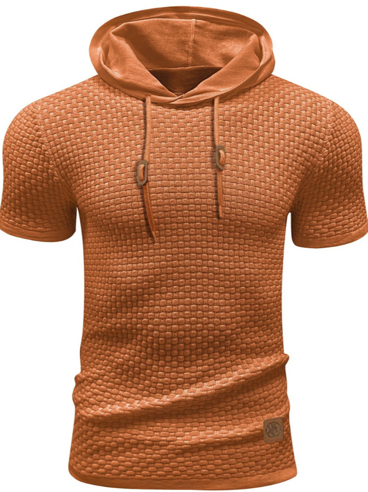 Rainier Phantom Hoodie heren – korte mouwen, lichtgewicht en casual sportdesign