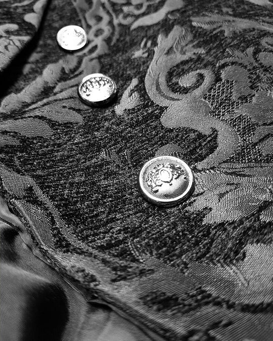 Randolph Gothic Tailcoat Heren – Elegante Gotische Jas met Lange Achterkant