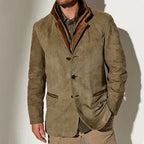 Louis | Veste Suédée Élégante