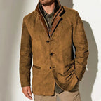 Louis | Veste Suédée Élégante