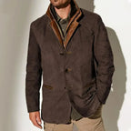 Louis | Veste Suédée Élégante