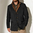 Louis | Veste Suédée Élégante