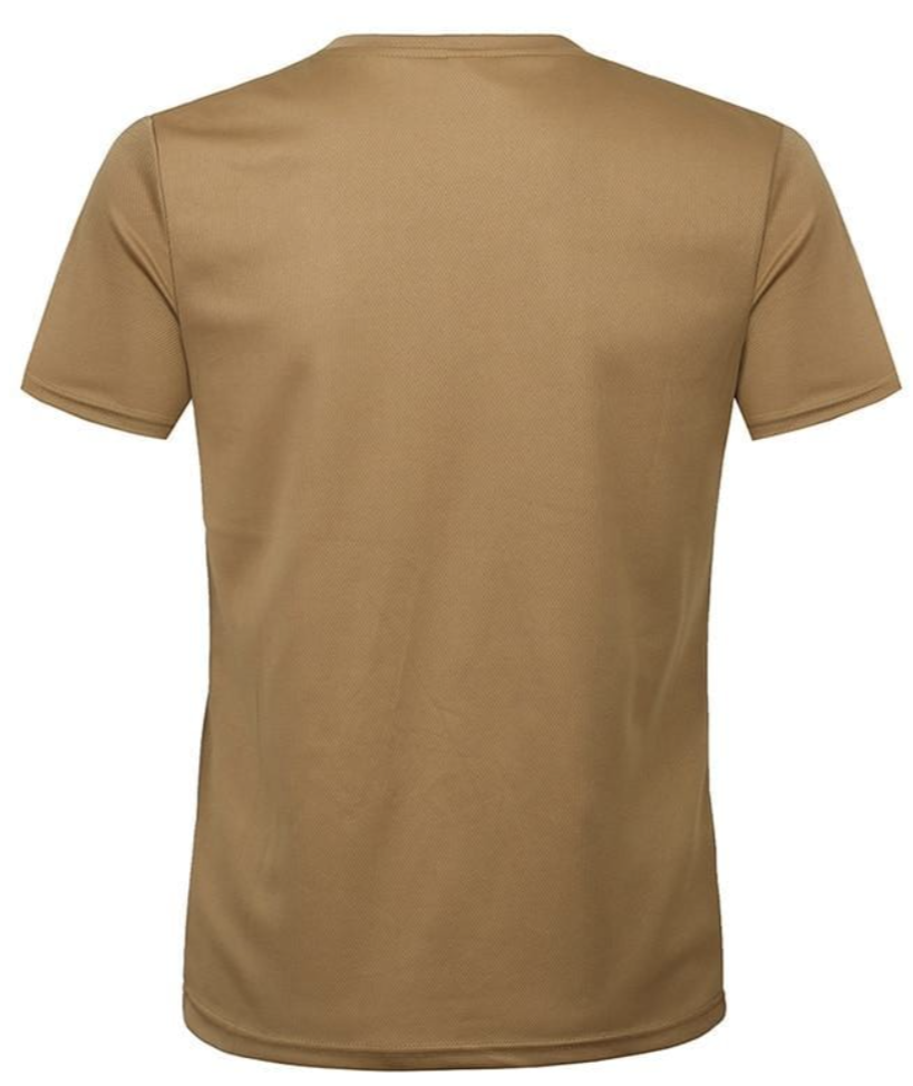 Roland Stijlvol Army T-Shirt – minimalistisch heren t-shirt van ademend materiaal met klassieke pasvorm