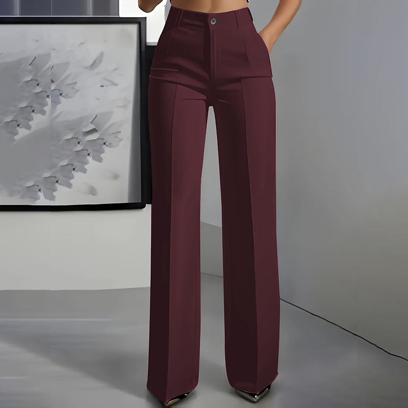 Viva | Pantalon Élégant Taille Haute