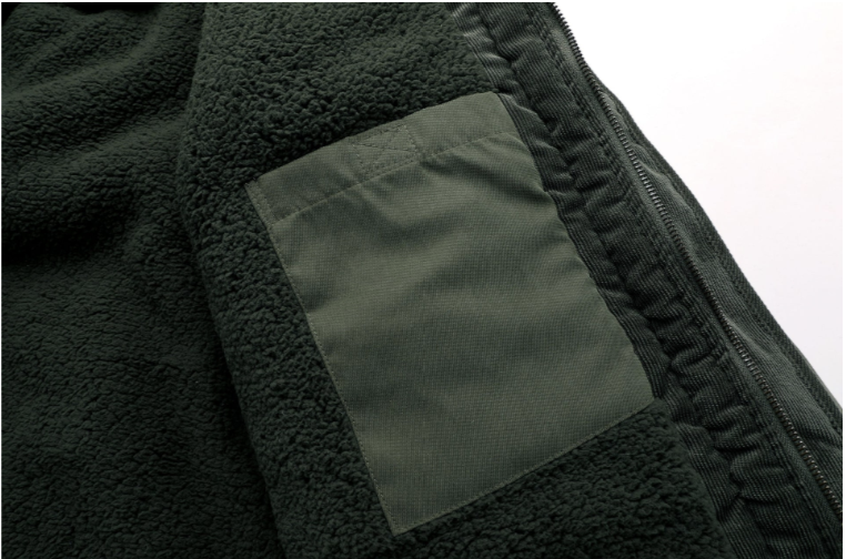 Stefan heren winterjas – warme jas met fleecevoering en verstelbare capuchon