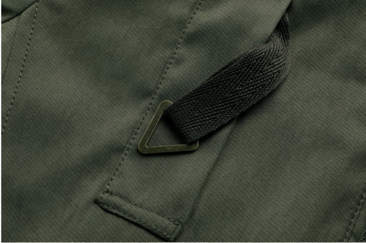 Stefan heren winterjas – warme jas met fleecevoering en verstelbare capuchon