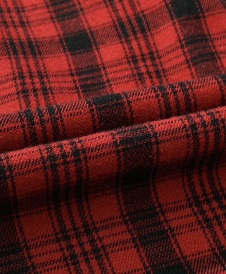 Sylvester Heren Denim Jas – Gevoerd Spijkerjack met Flanellen Binnenkant