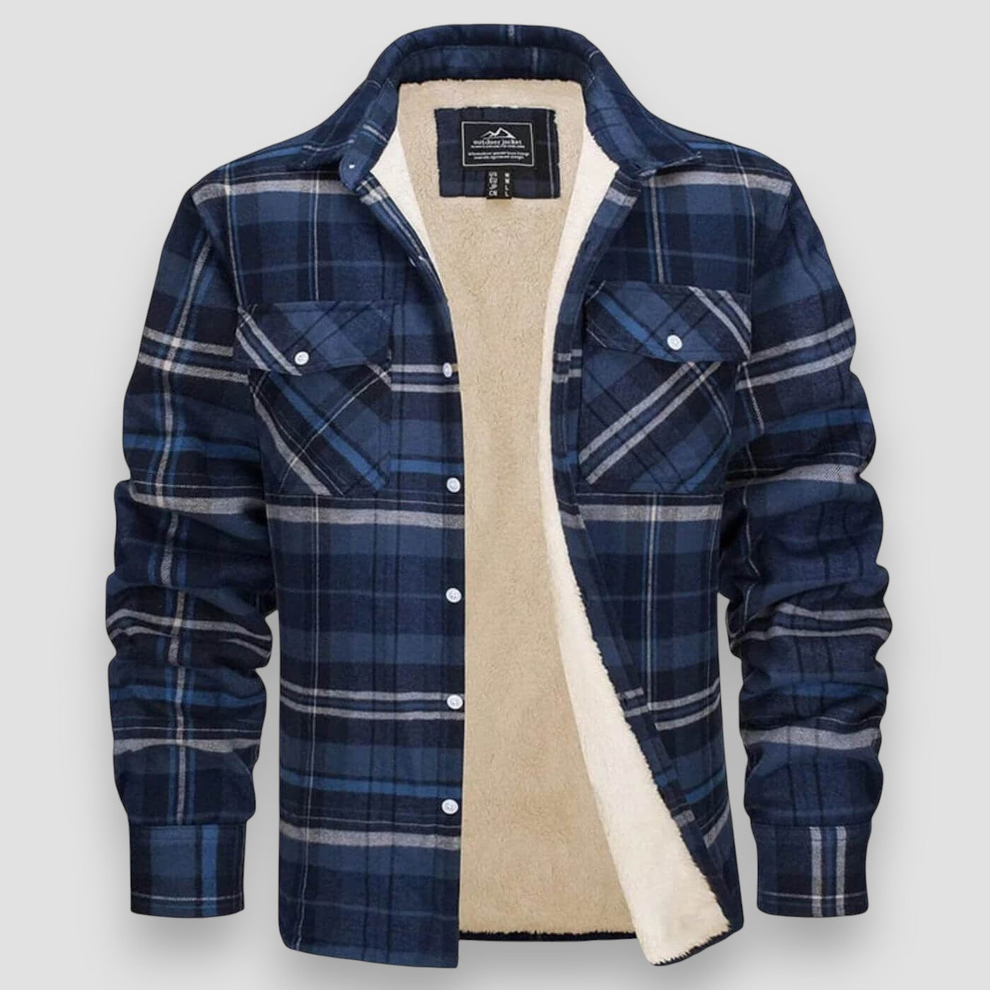 Hugo | Veste à Doublure Carreaux