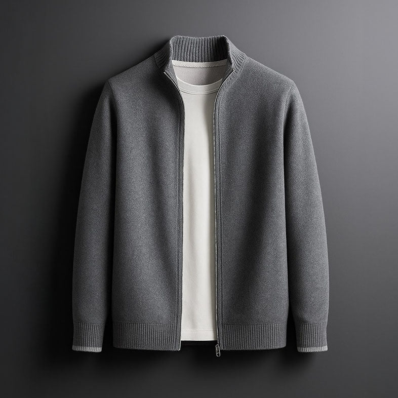 Laurent | Veste en Maille Zippée