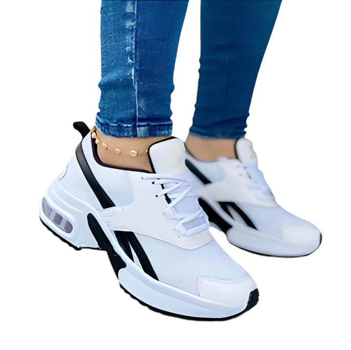 Aisha Dames Sneakers – Lichtgewicht en Ademend met Verstevigde Hakzool